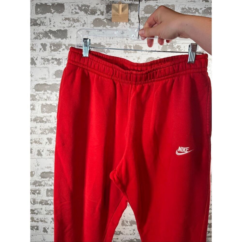 Nike | mens red jogger sweatpants